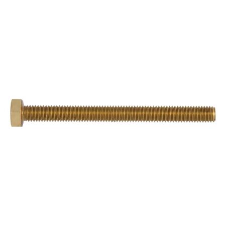 Hexagon Bolt ISO 4017 | Brass Material | Full Metric Thread Design | Corrosion Resistant | @Pack of 25 | by Wurth