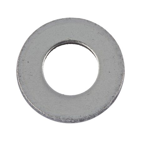 Zinc-Plated Steel Washers 1/4 Inch | Corrosion Resistant | Compatible with Imperial Screws | @Pack of 50 | by Wurth