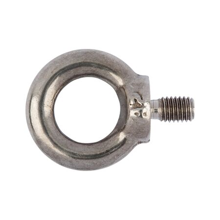 Ring Bolt DIN 580 A4 Stainless Steel M24 | 1800 kg Load Capacity | Plain Surface Finish | @Pack of 5 | by Wurth