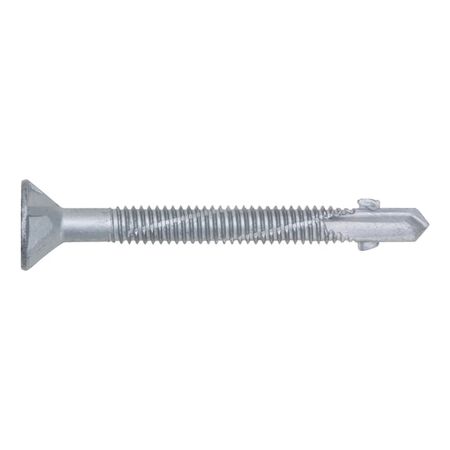 Wing-Type Drilling Screw | Countersunk Head & AW Drive | 50% Time Savings | Flake Zinc Coating | @Pack of 250 | by Wurth