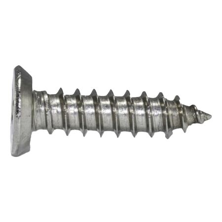 Countersunk Undercut A2 Stainless Self-Tapping Screws | Corrosion Resistant | H Recessed Head | Flush Finish | @Pack of 100 | by Wurth