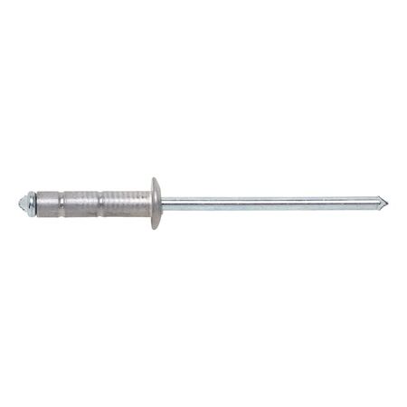 Blind Rivet Flat Head | Aluminium Steel | High Tensile Strength | Dome Head Design | @Pack of 50 | by Wurth