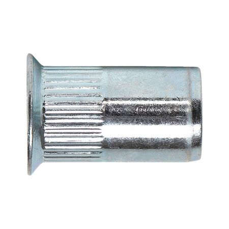 Rivet Nut with Countersunk Head & Knurled Shank | 10 PCS | Aluminium | RoHS Compliant | by Wurth