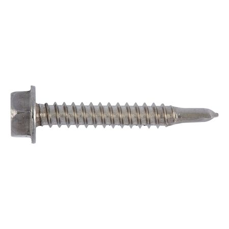 Pias® Drilling Screw | Hexagon Head A2 Stainless Steel | Self-Tapping | 25 PCS | by Wurth