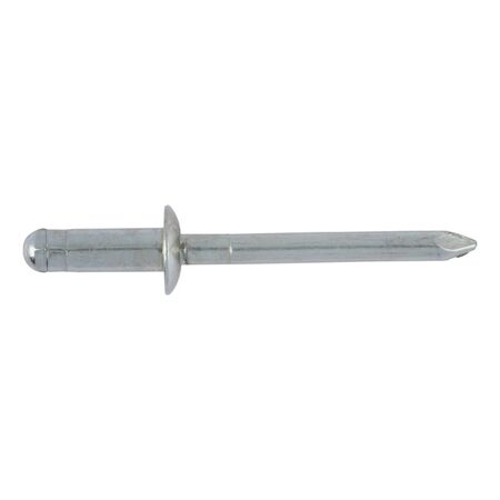 Blind Rivet Flat Head RIV ST 48 | Galvanised Steel | Flush Finish | @Pack of 100 | by Wurth
