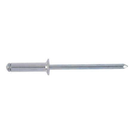 Blind Rivet 120° Countersunk Head | Aluminium Sleeve & Galvanised Steel Mandrel | 100 PCS | by Wurth