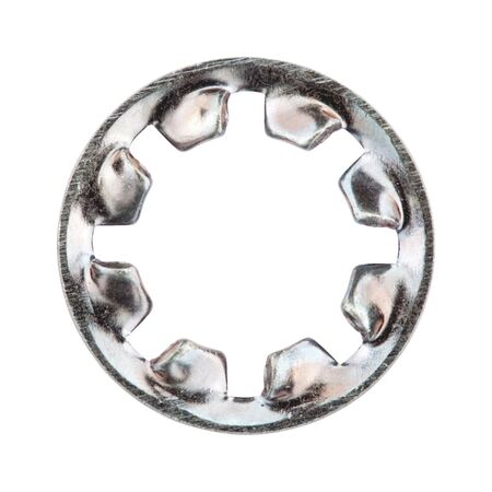 Serrated Washer Type J DIN 6797 | Zinc-Plated Steel | Inner Serrating Design | @Pack of 50 | by Wurth