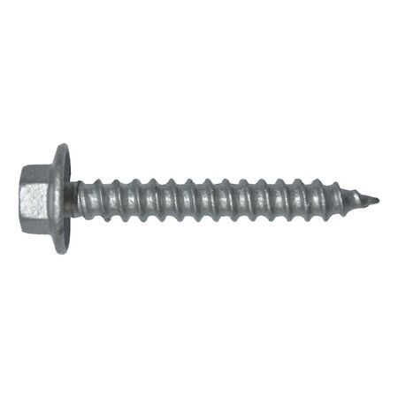 Hex Head Screw without Seal Type 17 | Hot Dip Galvanized Steel | Self-Drilling Tip | 6.3mm Diameter | by Wurth