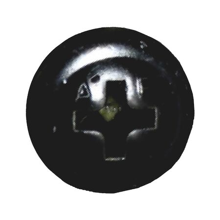 Button Head Needle Point Stitching Screw | Low-Profile Design | Self-Piercing Needle Points | Zinc Plated Yellow Finish | @Pack of 100 | by Wurth