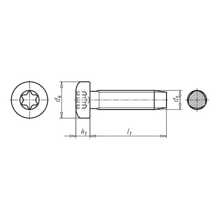 Thread Rolling Screw Taptite 2000 | Flat Head & Hexalobular Drive | Case-Hardened Steel | @Pack of 50 | by Wurth