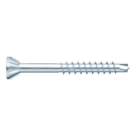 ASSYplus 4 CSMR 60 FLOOR Flooring Screw | Hardened Zinc Plated Steel | 60° Countersunk Milling Head | @Pack of 500 | by Wurth