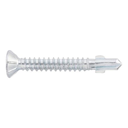 Wing-tip Drilling Screw with Countersunk Milling Head | Zinc-Plated Steel | AW Drive System | @Pack of 500 | by Wurth