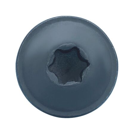 Pan Head Tapping Screw Shape C with Flange | Steel Material | Black Top Coat | Self-Tapping Design | @Pack of 100 | by Wurth