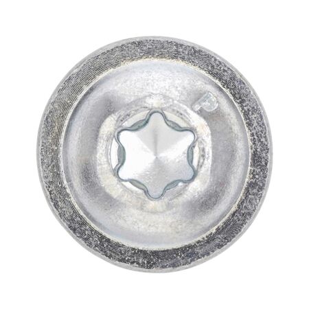 Pias® Drilling Screw | Round Head with Collar | AW Drive | Zinc Plated | @Pack of 50 | by Wurth