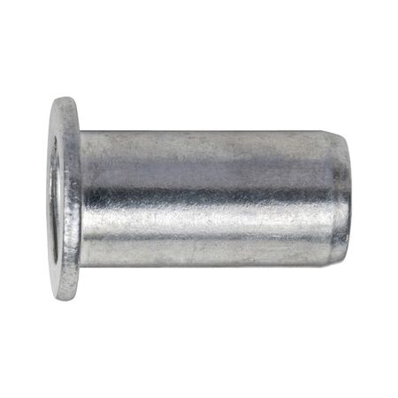 Rivet Nut Multi-Purpose Flat Head | Aluminium Material | Large Clamping Length Range | @Pack of 10 | by Wurth