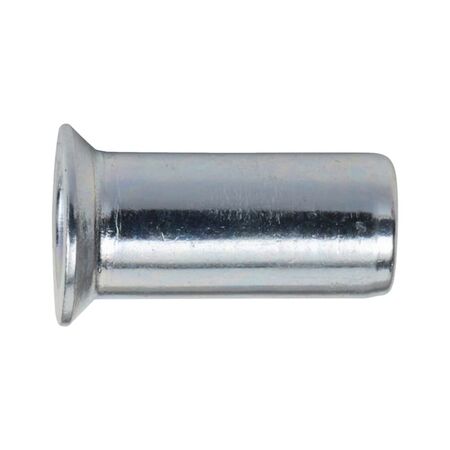 Rivet Nut Multi-Purpose with Countersunk Head | Zinc-Plated Steel | 10 PCS | by Wurth