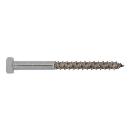 Wood Screw Hexagon Head DIN 571 | A4 Stainless Steel | Corrosion Resistant | 25 PCS | by Wurth
