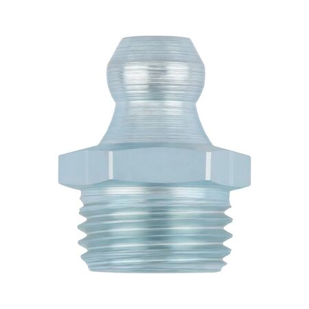 Cone Grease Nipple Shape A | Zinc-Plated Steel | Self-Locking Design | Tapered Male Thread | @Pack of 10 | by Wurth