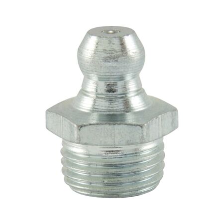 Cone Grease Nipple DIN 71412 | Shape A | Zinc Plated Steel | Tapered Thread | @Pack of 10 | by Wurth