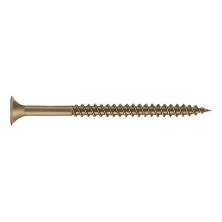 Drywall Screws | Fine Thread & Bugle Head | Zinc Plated Yellow | @Pack of 250 | by Wurth