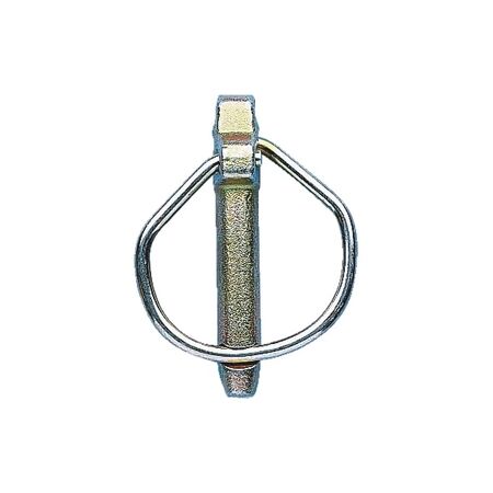 Safety Linch Pin | 10.5mm Diameter | Zinc-Plated Steel | High Tensile Strength | @Each of 1 | by Wurth