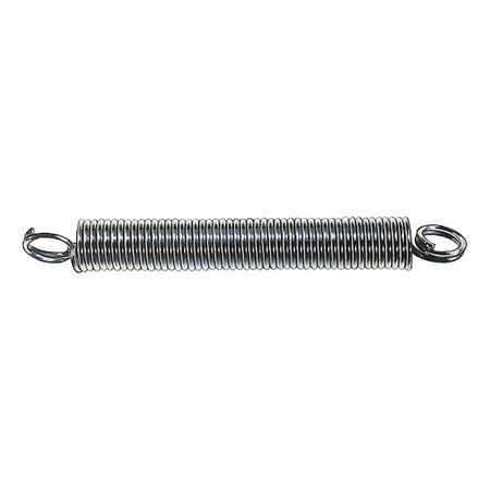 Tension Spring with Double Eyes DIN 2097 | Spring Steel Wire | Zinc-Plated for Corrosion Resistance | @Pack of 5 | by Wurth