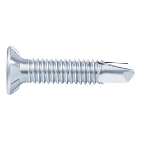 Window Construction Screw | Self-Drilling | Countersunk Milling Head | Zinc Plated Steel | @Pack of 6000 | by Wurth