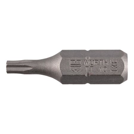 C 6.3 TX Bit (1/4 inch) | TX10 Tip Size | Robust Steel Construction | Secure Bit Retention | by Wurth