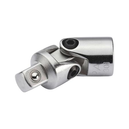 3/8 Inch Cardan Joint | Chrome-Plated Surface | Secure Ball Catch Groove | by Wurth