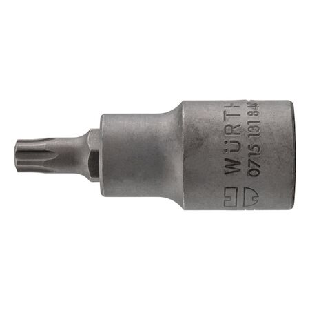 1/2 Inch TX40 Socket | Chrome Plated | Durable & Corrosion Resistant | by Wurth