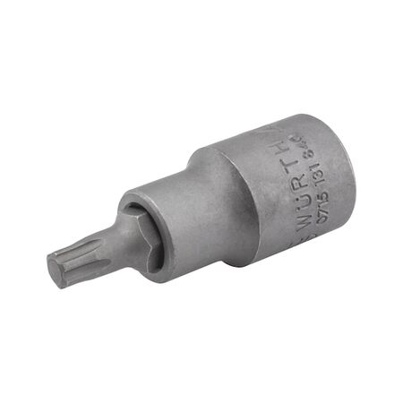 1/2 Inch Socket TX45 | Chrome Plated | Manual Use with DIN 3120 Ratchets | by Wurth