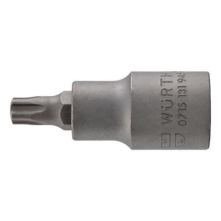1/2 Inch Socket TX IPR | TX60 Tip Size | Chrome Plated Surface | by Wurth