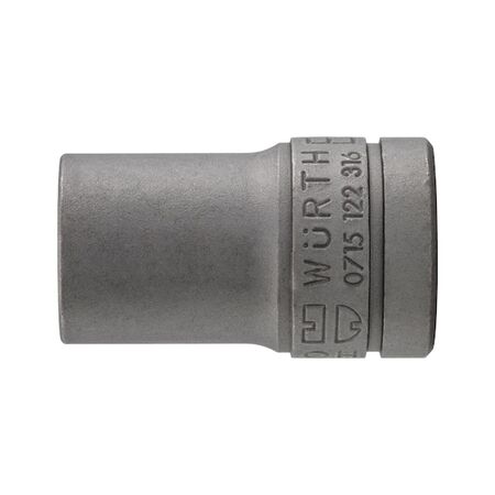3/8 Inch Socket TX Plus E10 | Chrome-Vanadium Steel | Zinc Phosphated | by Wurth