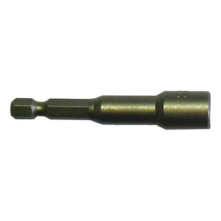 1/4 Inch Socket Wrench Insert | Hexagonal Shape | High Strength Alnico Magnet | Heat Treated Tool Steel | @Each of 1 | by Wurth