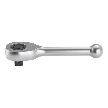 3/8 Inch Fully Manual Ratchet | Freewheel Function | Chrome Molybdenum Steel | Short Design | by Wurth