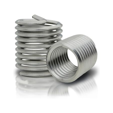 Helical Insert W.TEC® INSERT COIL | M5 Free Running | 10 PCS | Stainless Steel A2 | by Wurth