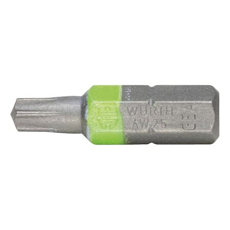 AW C 63 Bit 1/4 Inch | Patented AW Tip | Luminous Green | @PCS of 1 | by Wurth