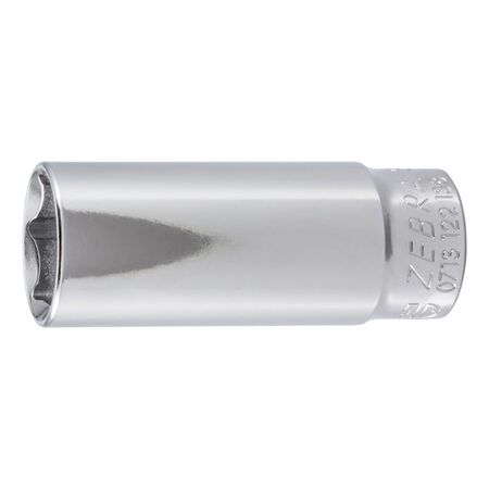 3/8 Inch Socket Wrench | Long Design | Chrome Plated Steel | Durable & Corrosion Resistant | by Wurth