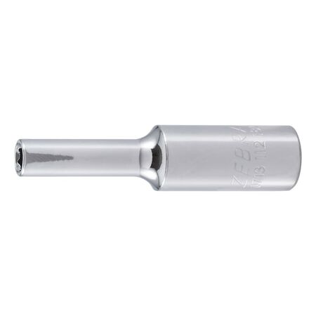 1/4 Inch Socket Wrench | Long Design | Chrome Plated | Durable Steel | by Wurth