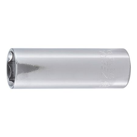 1/4 Inch Socket Wrench | Long Design for Tight Spaces | Chrome Plated | by Wurth