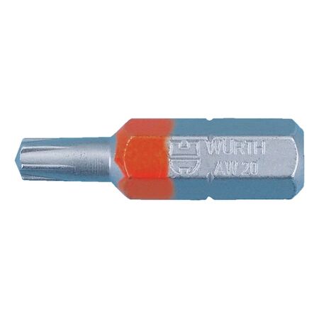 AW C 63 Bit 1/4 Inch | Patented AW Tip | Luminous Orange | by Wurth