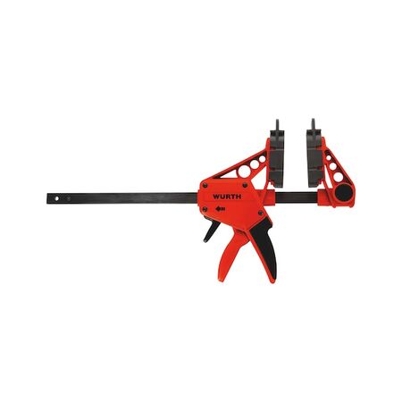 Terrace Construction Clamp | Quick-Action Design | 1500N Clamping Force | Ergonomic Handle | @Each of 1 | by Wurth