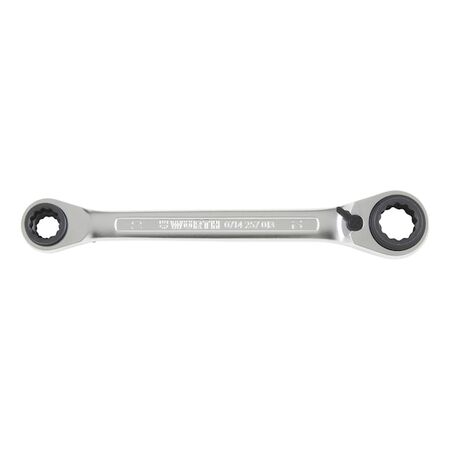 4 in 1 Metric Ratcheting Double Box-End Wrench | POWERDRIV® Drive | Chrome Plated | @Pack of 10 | by Wurth