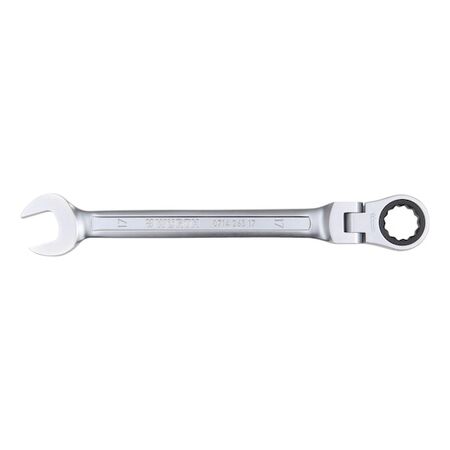 Metric Ratchet Combination Wrench | Flexible 180° Head | POWERDRIV® | Chrome Plated | by Wurth