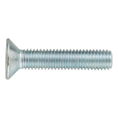 Countersunk screw with hexagon socket, galvanised ISO 10642, steel 10.9, zinc-plated, blue passivated (A2K)