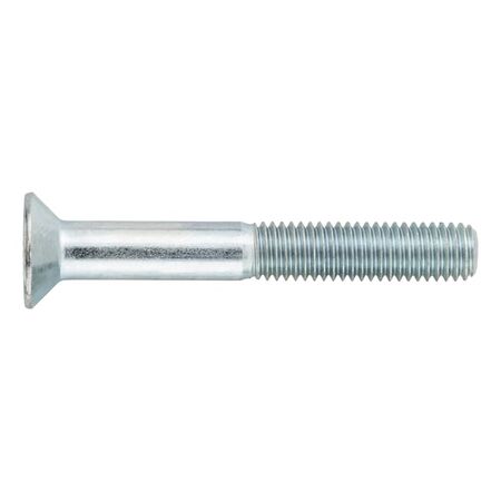 Countersunk screw with hexagon socket, galvanised ISO 10642, steel 10.9, zinc-plated, blue passivated (A2K)