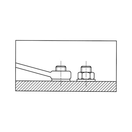 Combination Wrench Inch with POWERDRIV® | Chrome-Vanadium Steel | 15° Offset | by Wurth