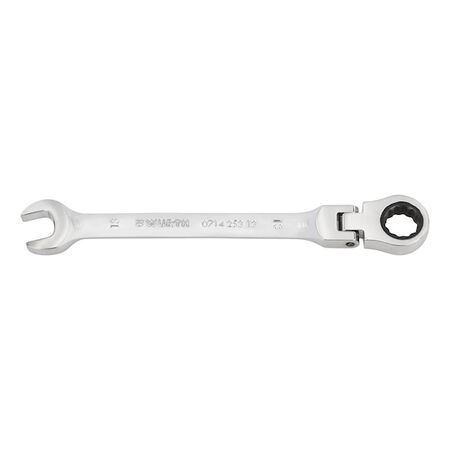 Flexible Ratcheting Combination Wrench | 180° Joint Movement | 72 Teeth Precision | Chrome Plated | @Each of 1 | by Wurth