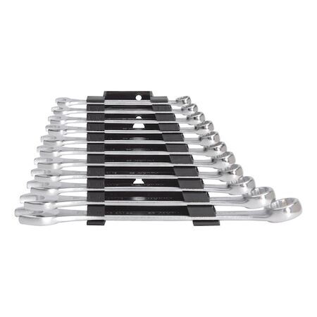Metric Combination Wrench Set | POWERDRIV Drive | 11 Pieces | Chrome-Vanadium Steel | by Wurth