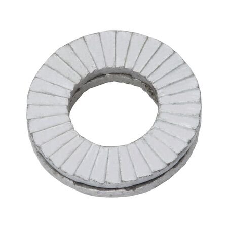 Wedge lock washer W.TEC series, wide shape